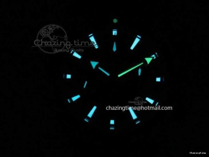 0513 Planet Ocean Master Chrono 45mm SS OM 1:1 Best Edition Black Dial On Orange Rubber Strap A Attractive 8170